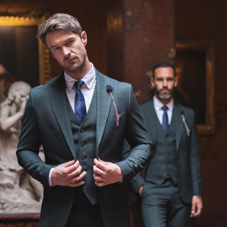 Buy 2 suits and get 10% off the purchase
10% off shoes, ties and shirts on any suit purchases
