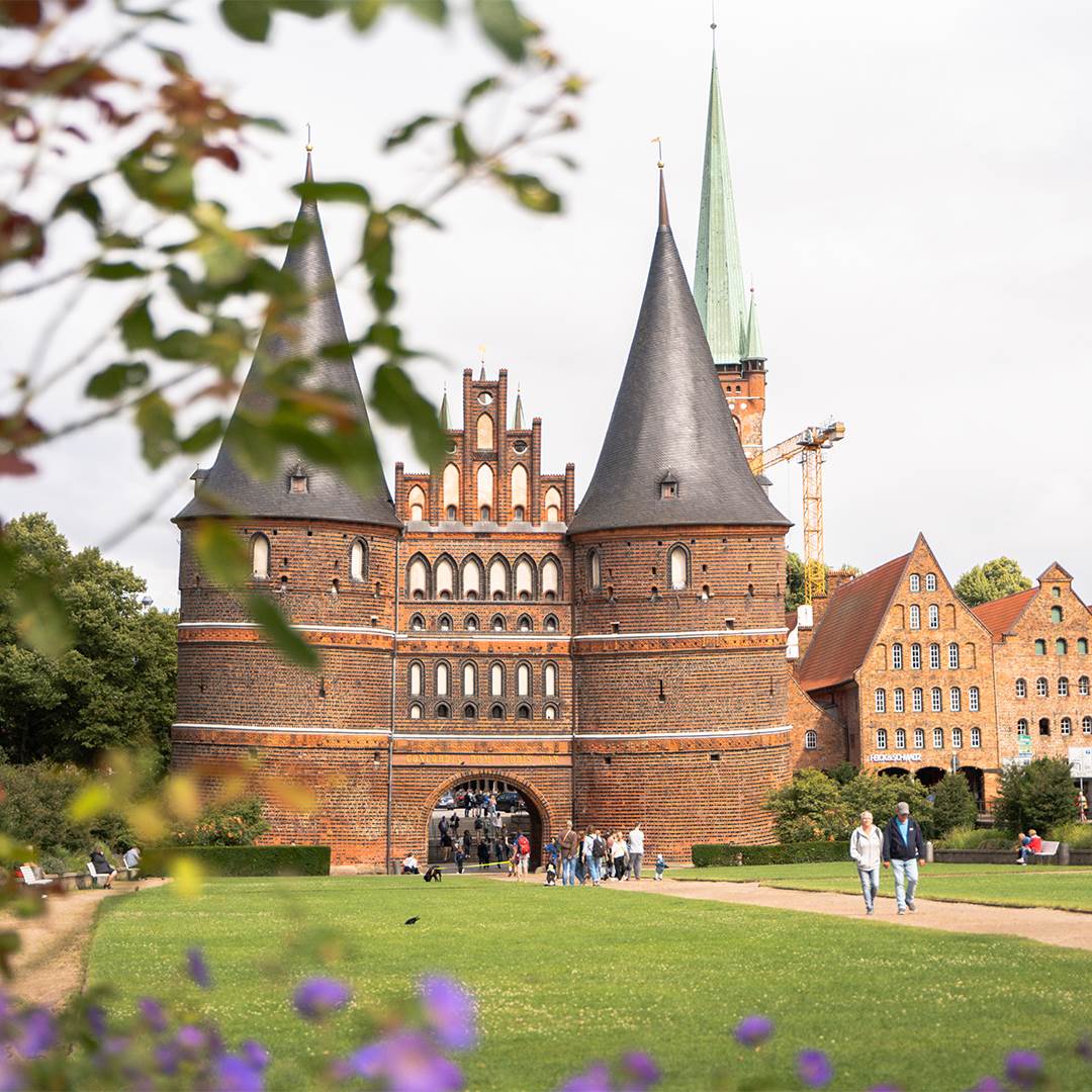 The famous Holstengate - one of Lübecks staples and a historic monument