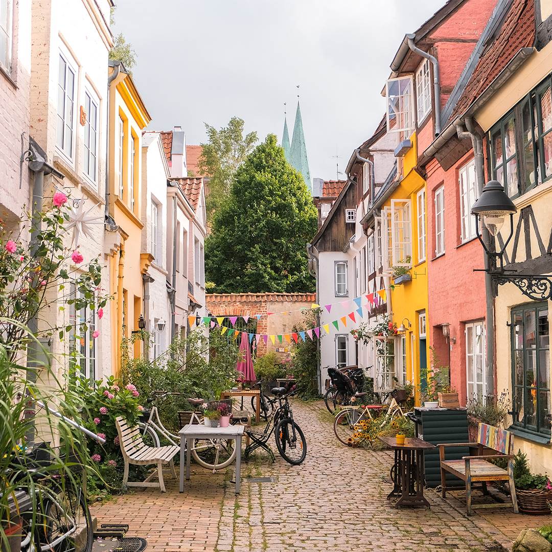 The old town of Lübeck holds surpises for you around every corner