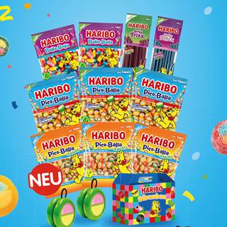 1) Purchase party snacks worth at least € 15.
2) Fill out the entry form and submit it at the checkout
3) With a bit of luck, you could win 1 of 45 Pico-Balla packages!