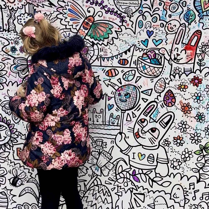 Doodle Cube for kids this Half-Term