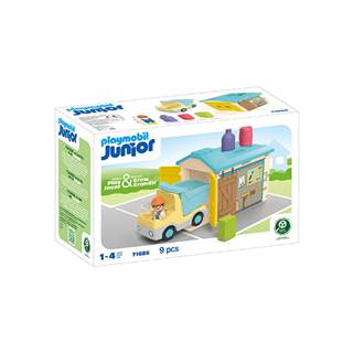 71686 LKW mit Sortiergarage (retailprijs €27,99 | outletprijs €19,49)
 Niet in combinatie met andere acties en kortingen.
