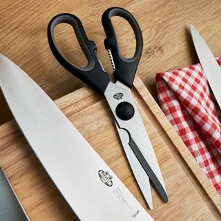 Ballarini multi-purpose scissors, stainless steel, black, 190mm | Outlet price € 7,95
