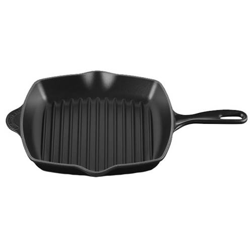 Square Skillet grill 26cm black or red